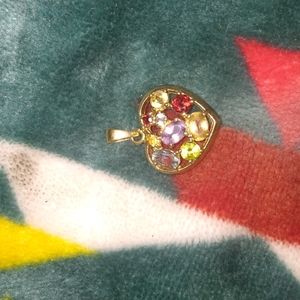 Gold& sliver pendant